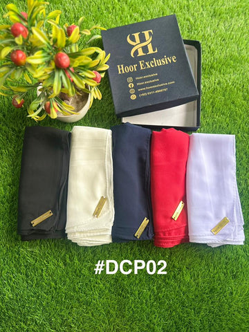 Bundle of hijab- chiffon georgette pack of 5 