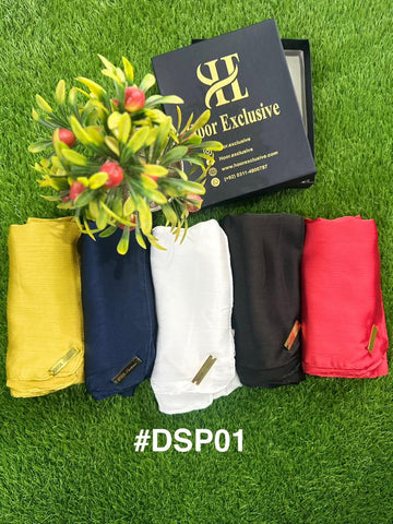 Bundle Of Hijab- Silk Satin-Pack of 5