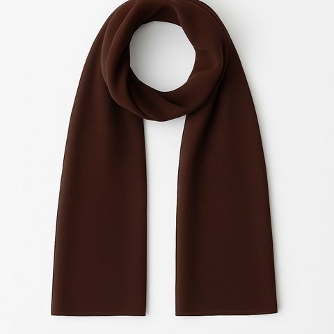 Georgette Chiffon Stole Scarf – Soft, Lightweight Hijab, Shawl & Wrap for Timeless All-Season Style