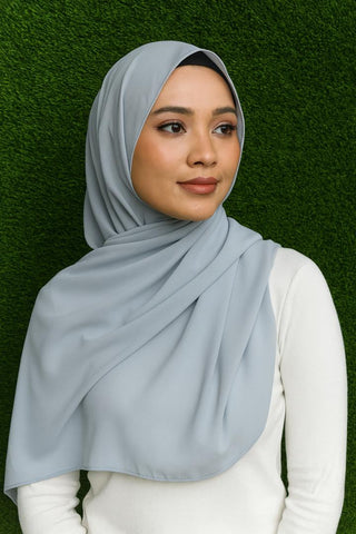 Georgette Chiffon Stole Scarf – Soft, Lightweight Hijab, Shawl & Wrap for Timeless All-Season Style