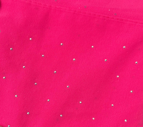Georgette Chiffon Rhinestone Scarf – Soft, Lightweight Hijab, Shawl & Stole for All-Season Elegance