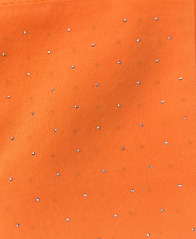 Georgette Chiffon Rhinestone Scarf – Soft, Lightweight Hijab, Shawl & Stole for All-Season Elegance