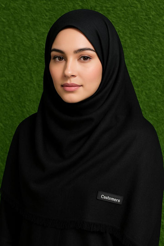 Cashmere Shawl Plain – Soft, Lightweight Scarf, Hijab & Stole for Women | All-Season Wear