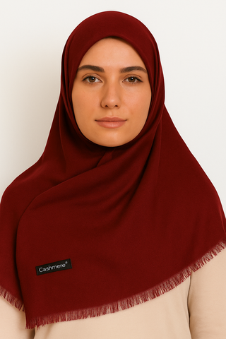 Cashmere Shawl Plain – Soft, Lightweight Scarf, Hijab & Stole for Women | All-Season Wear