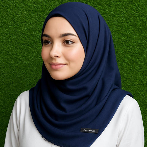 Cashmere Shawl Plain – Soft, Lightweight Scarf, Hijab & Stole for Women | All-Season Wear