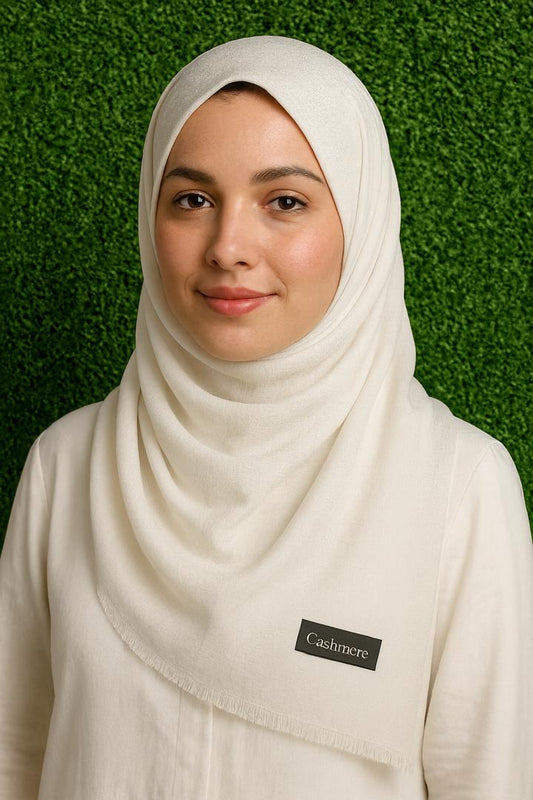 Cashmere Shawl Plain – Soft, Lightweight Scarf, Hijab & Stole for Women | All-Season Wear
