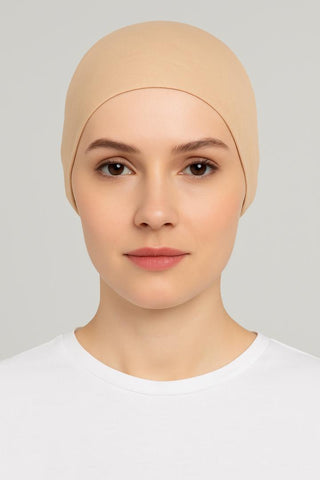 Pack of 3- Under Scarf Hijab Cap / Tube Band – Cotton Comfortable Inner Hijab for Girls & Women-Adjustable- Free Size