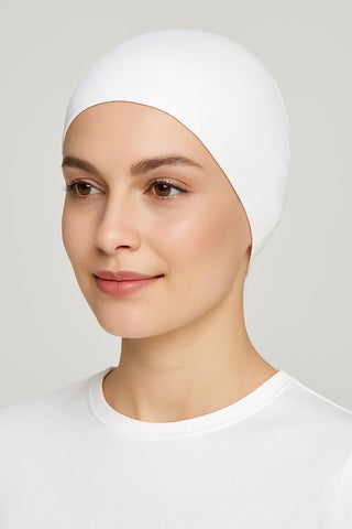 Pack of 3- Under Scarf Hijab Cap / Tube Band – Cotton Comfortable Inner Hijab for Girls & Women-Adjustable- Free Size