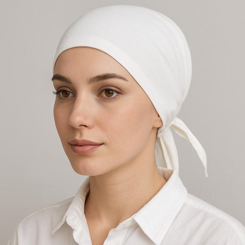 Pack of 3 Under Scarf Tube Cap with Tie-Back – Inner Hijab for Girls & Women-Adjustable- Free Size