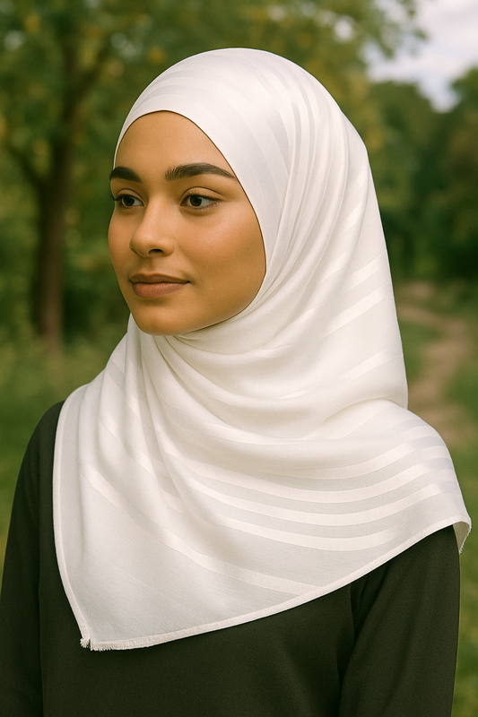 Turkish Khaddi Cashmere Silk Patti Stole – Soft, Breathable Scarf, Hijab & Shawl for Women Inches All-Season Wear