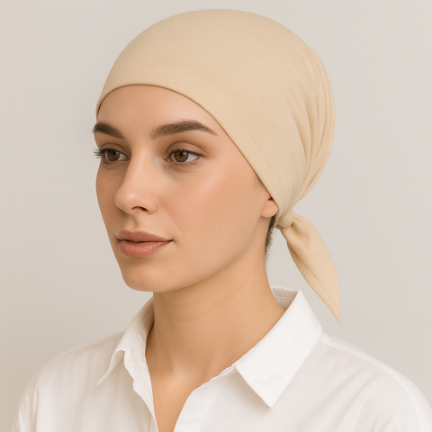 Pack of 3 Under Scarf Tube Cap with Tie-Back – Inner Hijab for Girls & Women-Adjustable- Free Size